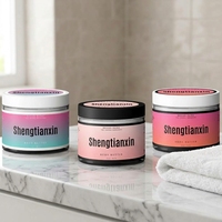 Étiquette autocollante ronde en vinyle imperméable avec logo personnalisé, estampage à chaud, feuille d'or, pour pot cosmétique et soins de la peau