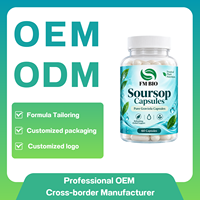Fabricant de capsules de corossol OEM – Formule de bien-être botanique premium à base de Graviola