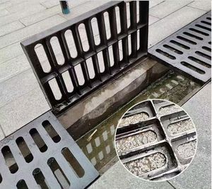 주철 맨홀 커버 연성 철 맨홀 커버 비 화격자 - Product Image 6