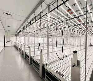 Invernadero hidropónico grande, sistemas verticales de cultivo de jardín, Torre aeropónica <span class=keywords><strong>vertical</strong></span> multicapa hecha de cobertizo de plástico duradero - Product Image 5