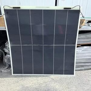 แผงโซลาร์เซลล์แบบยืดหยุ่น 320W 325W 315W โมโนคริสตัลไลน์แบบฮาล์ฟเซลล์ 156.75มม.x156.75มม. โมดูลไฟฟ้าโซลาร์เซลล์แบบโค้งงอได้ พับได้ - Product Image 2