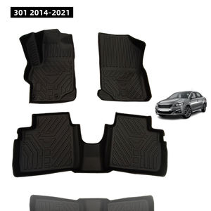 <span class=keywords><strong>Prix</strong></span> direct usine haute qualité TPE tapis de sol de voiture ensemble complet véhicules antidérapants accessoires de voiture tapis pour 301 2014-2021 - Product Image 1