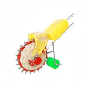 Semoir manuel à pousser à la main à 8 gouilles avec épandeur d'<span class=keywords><strong>engrais</strong></span> pour légumes, haricots et soja - Product Image 3