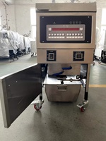 Freidora de Pollo a Presión con Panel de Control Programable, 2 Quemadores a Gas, con Filtro de Aceite 5.0