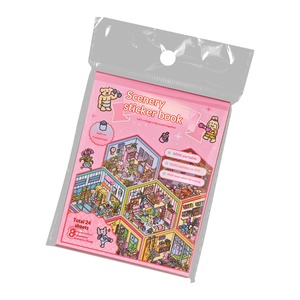 Carnet <span class=keywords><strong>d</strong></span>'autocollants Série Vie Miniature : Adorables Dessins Animés DIY pour Mini-<span class=keywords><strong>Journal</strong></span> Étudiant - Product Image 5