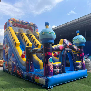 Toboggan Gonflable Avion Géant pour Enfants - Château Gonflable avec Toboggan - Product Image 5