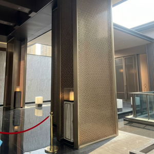Panel de Pared Cortina de Aluminio Perforado, Revestimiento Exterior Anodizado, Fachada de Edificio Contemporánea, Diseño Personalizado - Product Image 6