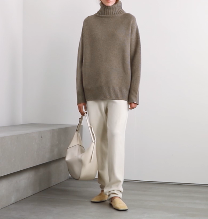 Damen Custom Strick Winter Roll kragen pullover 100% Kaschmir