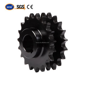 औद्योगिक मानक कार्बन स्टेनलेस स्टील सिंप्लेक्स डुप्लेक्स प्लेट व्हील कन्वेयर रोलर चेन और पावर ट्रांसमिशन के लिए स्प्रोकेट - Product Image 5