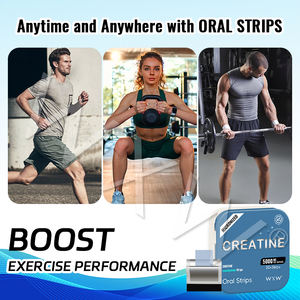 Custom Pre Workout Oral Strips Endurance Recovery Muscle Growth <b>Creatine</b> Monohydrate Energy Supplement for Mouth Melting Flim - Product Image 4