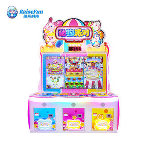 Macchina a Gettoni per Biglietti Premio con Schermo LED, Videogioco e Lotteria a 3 Giocatori per Sale Giochi - Product Image 3