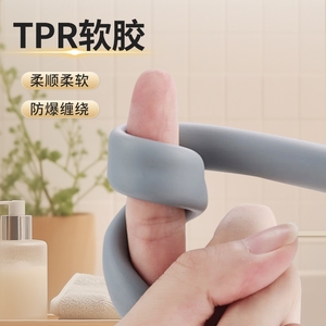 สายฝักบัวซิลิโคนอเนกประสงค์ 1/2 นิ้ว แบบมีเกลียว ยืดหยุ่นได้ พร้อมข้อต่อสแตนเลส สำหรับอุปกรณ์เครื่องทำน้ำอุ่นในห้องน้ำ - Product Image 3