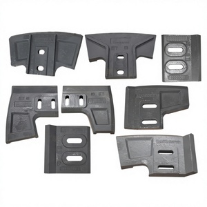 Piezas Resistentes al Desgaste para Mezcladoras, Accesorios para Estaciones de Mezcla, Cuchilla Raspadora Inferior Izquierda/Derecha, Placa Resistente al Desgaste <span class=keywords><strong>Sika</strong></span>, <span class=keywords><strong>1</strong></span> Año de Garantía - Product Image 1