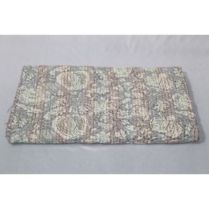 Auténtica Colcha y Edredón Kantha Indio Hecho a Mano, de Algodón Estampado, Lavable, Suave y Ecológico, Decoración para el Hogar a Excelente Precio - Product Image 3