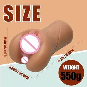 Masturbatore Maschile per Adulti, Morbido e Portatile, Sensazione Realistica, Vibrante, Vagina Artificiale in Gomma - Product Image 2