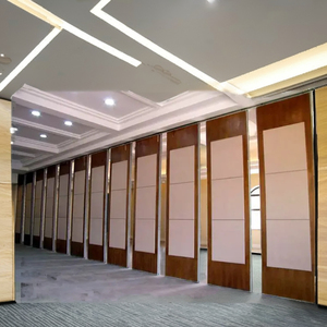 Cloison <span class=keywords><strong>acoustique</strong></span> accordéon personnalisable - Cloison coulissante suspendue mobile pour salle multifonctionnelle - Product Image 6