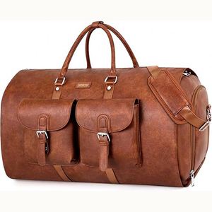 Échantillon gratuit Sac de voyage convertible de qualité exceptionnelle, Sac de voyage pour vêtements pour hommes et femmes avec compartiment à chaussures - Product Image 2