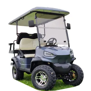 Family Used Lithium Ion Battery Powered 4 Seat Electric Off Road Golf Car Dune Utility Vehicle Buggy