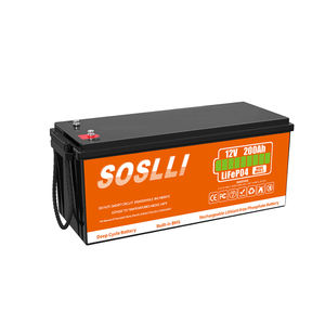 Batteria al Litio a Ciclo Profondo 12V 100Ah 200Ah 350Ah 400Ah, Batteria Solare al Litio, Batterie agli Ioni di Litio 12V 200Ah per Impianti Solari - Product Image 2