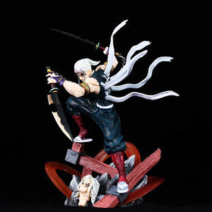 Figuras <span class=keywords><strong>Anime</strong></span> 29cm effetti speciali doppio coltello modalità cacciatrice di demoni figure <span class=keywords><strong>Anime</strong></span> Uzui Tengen <span class=keywords><strong>Kimetsu</strong></span> No Yaiba Figuras - Product Image 3
