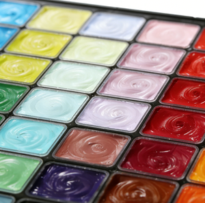 Ensemble de peinture <span class=keywords><strong>gouache</strong></span> 42 couleurs 80 ml, idéal pour les débutants et les étudiants en art, outils de peinture artistique spéciaux - Product Image 4