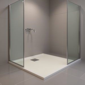 Plato de Ducha Emotion Line Serenity Rectangular 70 x 100 cm Gris 7035 - Product Image 3