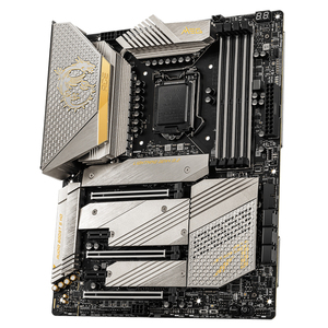 Tarjeta Madre MSI MEG Z590 ACE GOLD EDITION Usada con <span class=keywords><strong>Socket</strong></span> LGA <span class=keywords><strong>1200</strong></span> Compatible con CPU Intel Core / Pentium <span class=keywords><strong>Celeron</strong></span> de 11.ª/10.ª Generación - Product Image 3