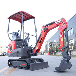 Envío Gratis Mini Excavadora de 1 Tonelada, 2 Toneladas, Mini Excavadora de Orugas para el Hogar, Excavadora Agrícola Nueva SDJK, Mini Excavadora de 1.2 Toneladas - Product Image 5