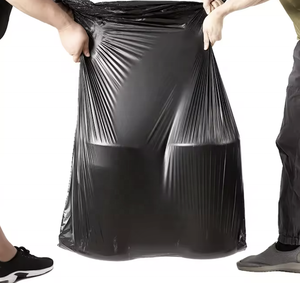 Factory Customization Black Heavy Duty Eco-Friendly Leakproof Biodegradable Trash Bags <b>Large</b> Plastic Garbage Bags - Product Image 4