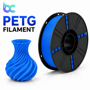 PETG 3D Filament 1.75mm 1kg for Aquarium Reef Tank Fish Decor Water Safe Non Toxic FDM Moulding High Toughness Smooth Printing