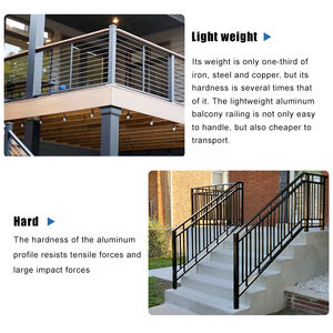 Popular Modular Aluminum <strong>Railing</strong> System Balcony and <strong>Deck</strong> <strong>Railing</strong> Picket <strong>Railing</strong> - Product Image 3