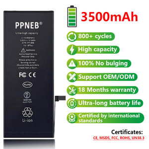 Batería de teléfono móvil de repuesto de alta calidad al por mayor 2300mAh 3500mAh batería de alta capacidad para <span class=keywords><strong>iPhone</strong></span> 8 8G 8P <span class=keywords><strong>8Plus</strong></span> batería - Product Image 2