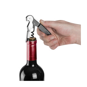 Cavatappi di lusso per camerieri con apribottiglie e coltello per aprire il vino - Product Image 3