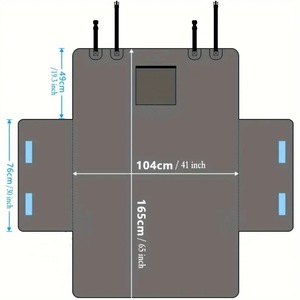 Alfombrilla para Mascotas para Maletero de <span class=keywords><strong>Coche</strong></span>, Cojín Lavable para Asiento de <span class=keywords><strong>Perro</strong></span>, <span class=keywords><strong>Protector</strong></span> Trasero Resistente a Arañazos para Mascotas - Product Image 2