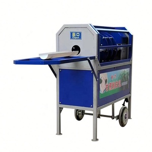 Machine commerciale automatique en acier inoxydable pour le nettoyage, le pelage, le broyage et la découpe de la canne à sucre et des feuilles de canne à sucre, pour la production de jus - Product Image 6