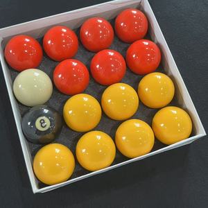 Popular Sell Premium Red and Yellow Billiard Pool Snooker Ball 50,8mm Tamaño de 2 pulgadas para la venta - Product Image 2