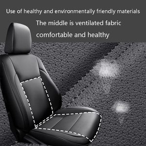 <span class=keywords><strong>Fundas</strong></span> <span class=keywords><strong>de</strong></span> Asiento <span class=keywords><strong>de</strong></span> Cuero Completas Personalizadas <span class=keywords><strong>de</strong></span> Fábrica <span class=keywords><strong>para</strong></span> 7 <span class=keywords><strong>Asientos</strong></span> <span class=keywords><strong>para</strong></span> Toyota Highlander LE XLE SE 2008-2025 - Product Image 5