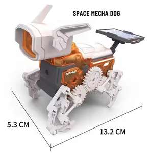 Juguete Educativo STEM 3 en 1 para Niños con Energía <span class=keywords><strong>de</strong></span> Agua Salada, Energía Solar y Batería, Robot Perro Solar - Product Image 2