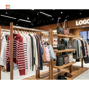 Exhibidores de Ropa Resistentes, Ecológicos y Personalizables de Moda |   Armario para Ropa de Pared |   Puesto de Exhibición para Tienda Boutique - Product Image 3