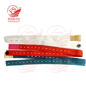 FS-High Quality Polyester Colorful Stacked Storage Adjustable Button Elastic Band