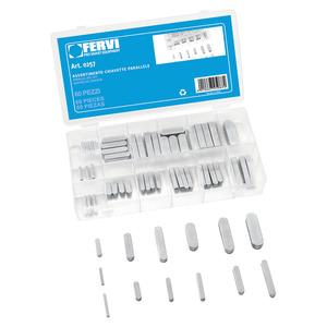 Épingles parallèles assorties FERVI, variété de tailles et de styles pour une utilisation pratique - Product Image 1