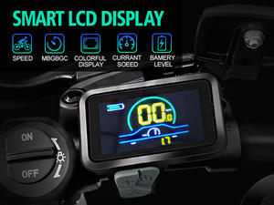 NLX B2 Nuovo Modello Economico Bicicletta Elettrica 48V con Pneumatici Fat per Adulti, 1000w, per Città e Fuoristrada, Versione UE e Brasile - Product Image 3