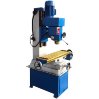 Fraiseuse verticale manuelle ZX50C 3 axes avec affichage numérique pour le perçage et le fraisage des métaux, usage léger, conique de broche MT4, automatique, neuve