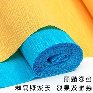 Manufacturer Supply 50*250cm <b>Wrapping</b> <b>Paper</b> Color Art <b>Wrapping</b> Crepe <b>Paper</b> Used DIY Materials Crepe <b>Paper</b> for Flower - Product Image 5