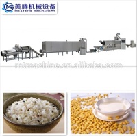 Ligne de production de riz fortifié et instantané à haute capacité, équipement commercial de fabrication de riz pour usine alimentaire
