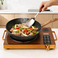 Plaques à induction de haute qualité, 2200 watts, cuisinière électrique portable, plaque de cuisson en céramique, plaque à induction électrique simple