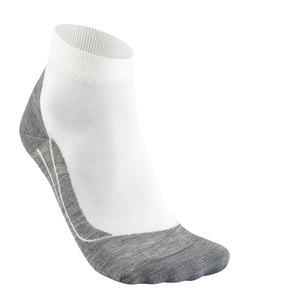 New Design Best Wholesale <b>Mens</b> Cotton <b>White</b> Base with Gray Impact Zones Custom Color Breathable Double Color Casual <b>Men</b> <b>Socks</b> - Product Image 5