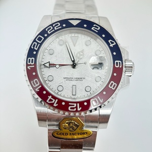 นาฬิกากันน้ำคุณภาพเยี่ยม ขนาด 40 มม. กลไก 3285 V4 โรงงานทอง หน้าปัดอุกกาบาตแท้ รุ่น 1267-19 - Product Image 1