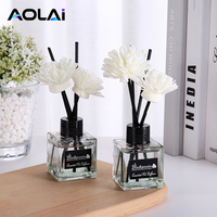 Diffuseur de parfum de luxe en gros, huile aromatique naturelle, diffuseur à bâtonnets pour hôtel, salle de bain, bureau, maison