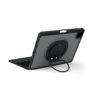 เคสแบบพับได้พร้อมไฟแบ็คไลท์ 7 สี สำหรับคีย์บอร์ดไร้สาย 5.3 รุ่น Pro 11 M4 2024 พร้อมที่ใส่ปากกาด้านบน และแม่เหล็กหมุนได้ 360 องศา - Product Image 1